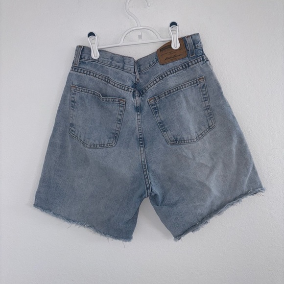 Eddie Bauer High Waisted Denim Shorts - Picture 6 of 12